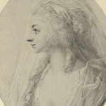 Porträt Sara Itzig Levy, Zeichnung von Anton Graff (1786) aus: Otto Waser, "Anton Graff von Winterthur: Bildnisse des Meisters", Winterthur Kunstverein, 1903.